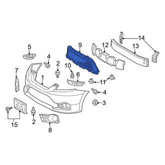 Toyota OE - Front Lower Grille