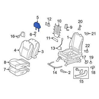 Toyota OE - Front Right Headrest