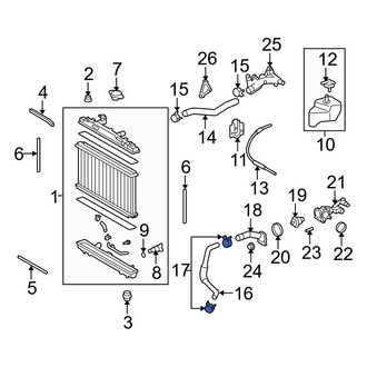 Toyota OE - Radiator Hose Clamp