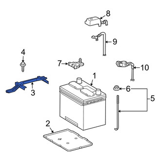 Toyota OE - Battery Hold Down Frame