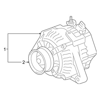 Toyota OE - Electrical - Alternator