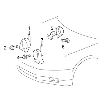 Toyota OE - Electrical - Horn