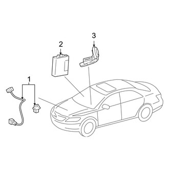 Toyota OE - Electrical - Alarm System (LE / Limited / XLE)