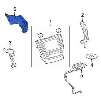 Toyota OE - GPS Navigation Control Module