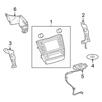 Toyota OE - Electrical - Navigation System Components