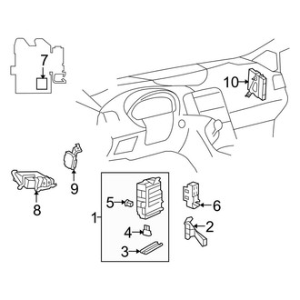 Toyota OE - Electrical Components (Instrument Panel)