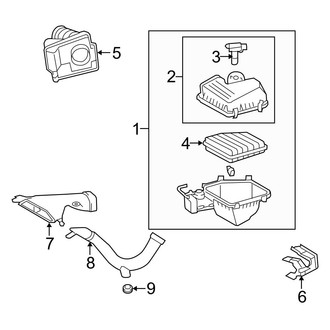 Toyota OE - Engine / Transaxle - Air Intake (3.5L)