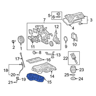 Toyota OE - Engine Oil Pan