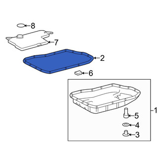 Toyota OE - Transmission Oil Pan Gasket