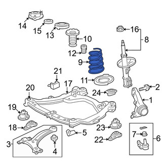 Toyota OE - Front Coil Spring