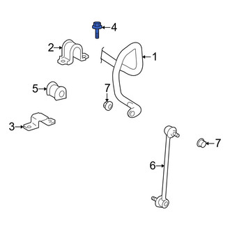 Toyota OE - Suspension Stabilizer Bar Bracket Bolt
