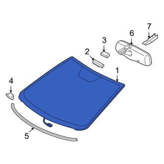 Toyota OE - Front Windshield