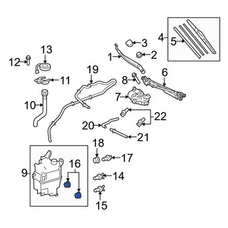 Toyota OE - Wiper Motor Grommet