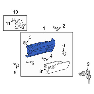 Toyota OE - Front Glove Box