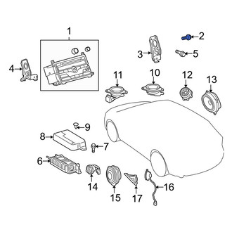 Toyota OE - Clock Screw