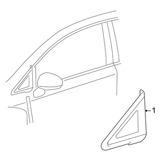 Toyota OE - Pillars, Rocker & Floor - Glass