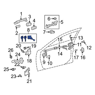 Toyota OE - Ignition Lock Cylinder