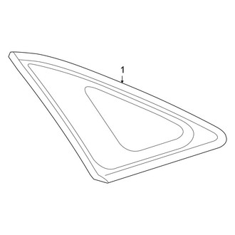 Toyota OE - Quarter Panel - Glass