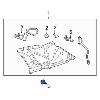 Toyota OE - Curtain Air Bag Bolt