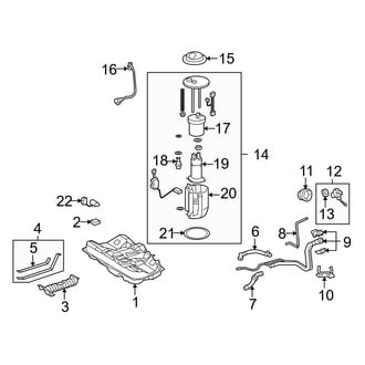 Toyota OE - Fuel System Components