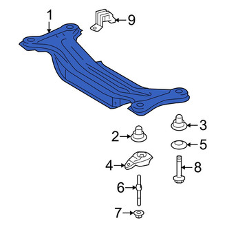Toyota OE - Rear Suspension Subframe Crossmember