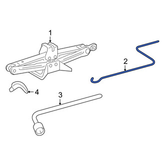 Toyota OE - Floor Jack Handle