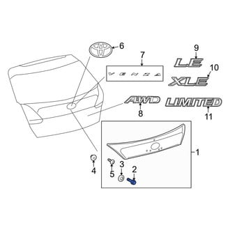 Toyota OE - Hatch Emblem Bolt