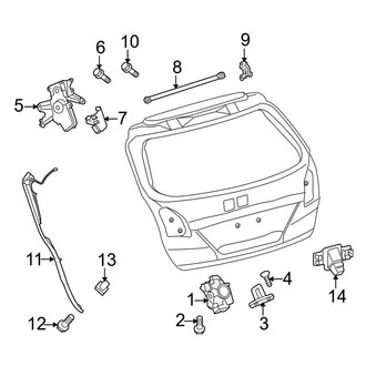 Toyota OE - Lift Gate - Lock & Hardware