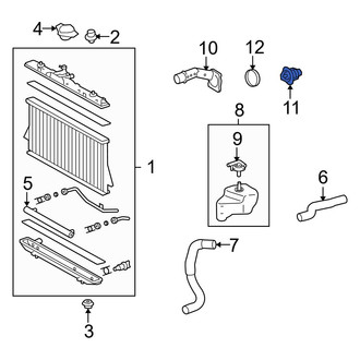 Toyota OE - Engine Coolant Thermostat