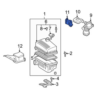 Toyota OE - Lower Engine Air Intake Resonator