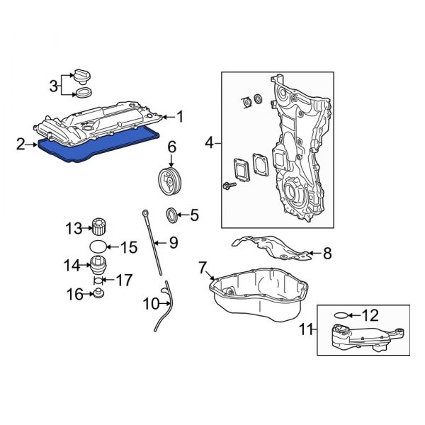 Engine Valve Cover Gasket