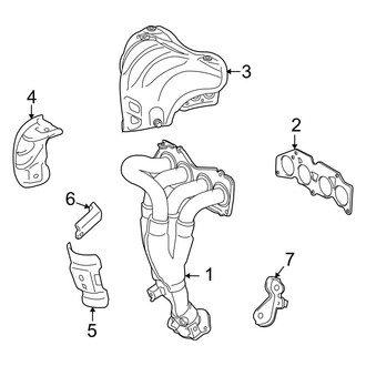 Toyota OE - Exhaust System - Manifold (2.7L)