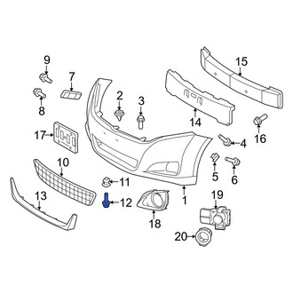 Toyota OE - Bumper Cover Screw