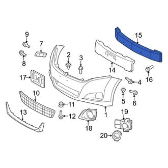 Toyota OE - Front Bumper Impact Bar