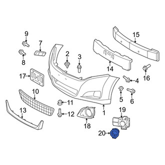 Toyota OE - Front Parking Aid Sensor Housing