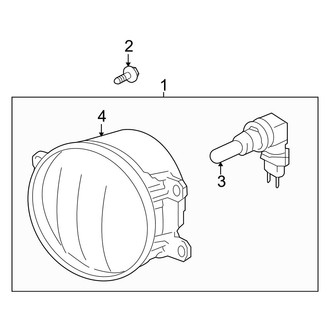 Toyota OE - Front Right Fog Light