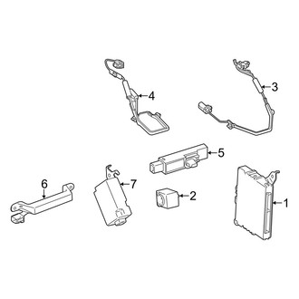 Toyota OE - Electrical - Keyless Entry Components (Smart Key)