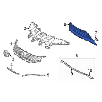 Toyota OE - Front Lower Grille