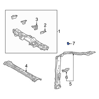 Toyota OE - Front Hood Stop Buffer