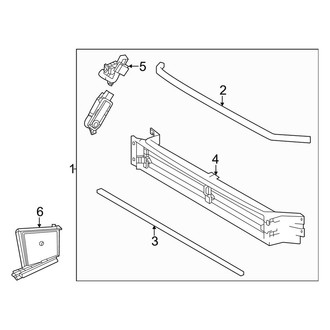 Toyota OE - Radiator Support - Air Inlet