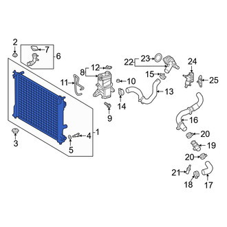 Toyota OE - Radiator