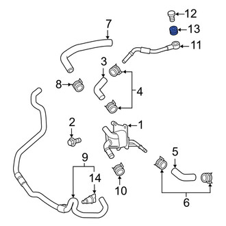 Toyota OE - Turbocharger Oil Line Gasket