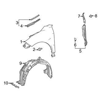Toyota OE - Fender & Components