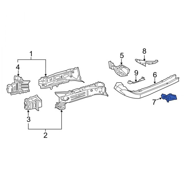 Fender Apron Reinforcement