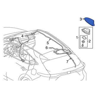 Toyota OE - Radio Antenna Cover
