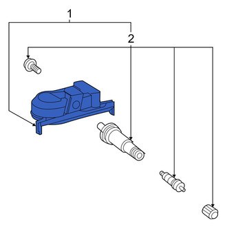 Toyota OE - Tire Pressure Monitoring System (TPMS) Sensor