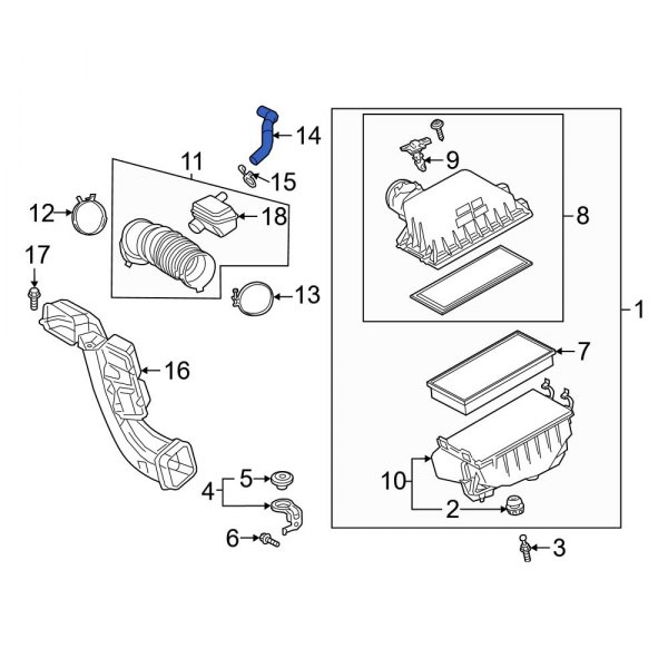 PCV Valve Hose