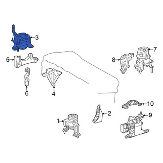 Toyota OE - Front Engine Mount