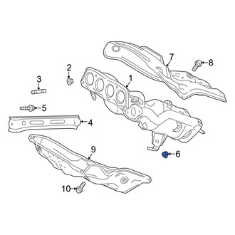 Toyota OE - Exhaust Manifold Nut