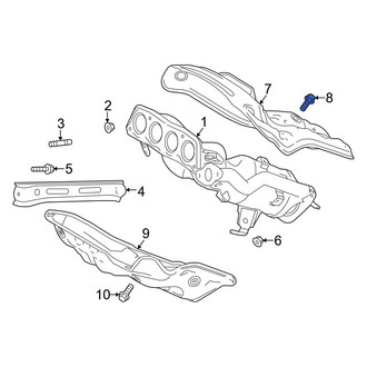 Toyota OE - Lower Exhaust Manifold Heat Shield Bolt